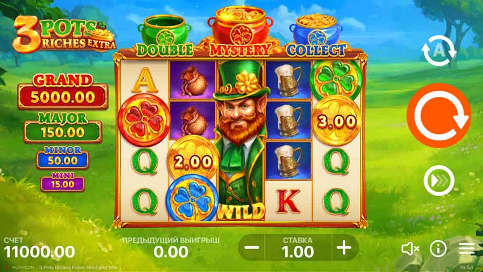3 Pot Riches Extra Hold And Win 2